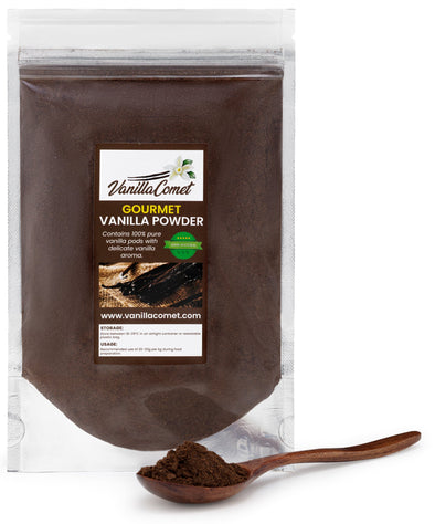 All Natural Ground Vanilla Beans, Planifolia