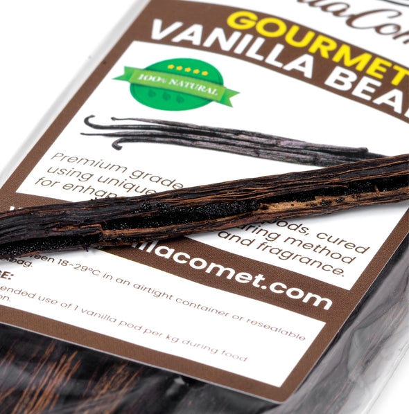 Bourbon All Natural Vanilla Beans, Tahitian